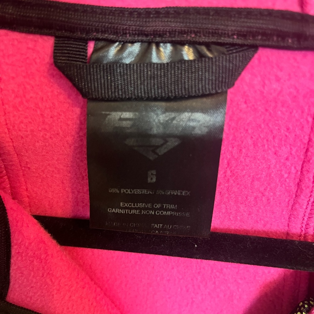FXR Racing Pink Zip Up - Picture 2 of 2
